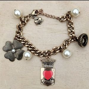 RARE Born to Ride Charm bracelet